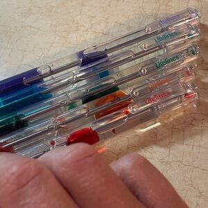 Lifelines Scented Lava Pen Set, NWOB, 5 pack